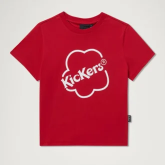 Kickers Classic Skinny T-shirt för vuxna kvinnor, röd