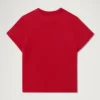 Kickers Classic Skinny T-shirt för vuxna kvinnor, röd Kickers Classic Skinny T-shirt för vuxna kvinnor, röd