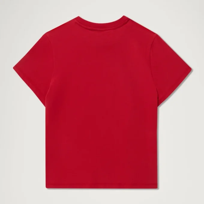 Kickers Classic Skinny T-shirt för vuxna kvinnor, röd Kickers Classic Skinny T-shirt för vuxna kvinnor, röd