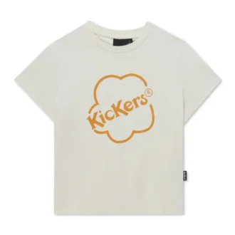 Kickers Classic Skinny T-shirt för vuxna kvinnor, vit