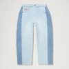 Kickers Classic Wide Leg Barrel Jean blå för vuxna kvinnor Kickers Classic Wide Leg Barrel Jean blå för vuxna kvinnor