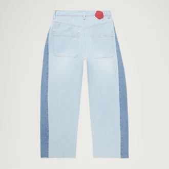 Kickers Classic Wide Leg Barrel Jean blå för vuxna kvinnor