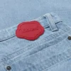 Kickers Classic Wide Leg Jean blå för vuxna kvinnor Kickers Classic Wide Leg Jean blå för vuxna kvinnor