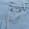 Kickers Classic Wide Leg Jean blå för vuxna kvinnor Kickers Classic Wide Leg Jean blå för vuxna kvinnor