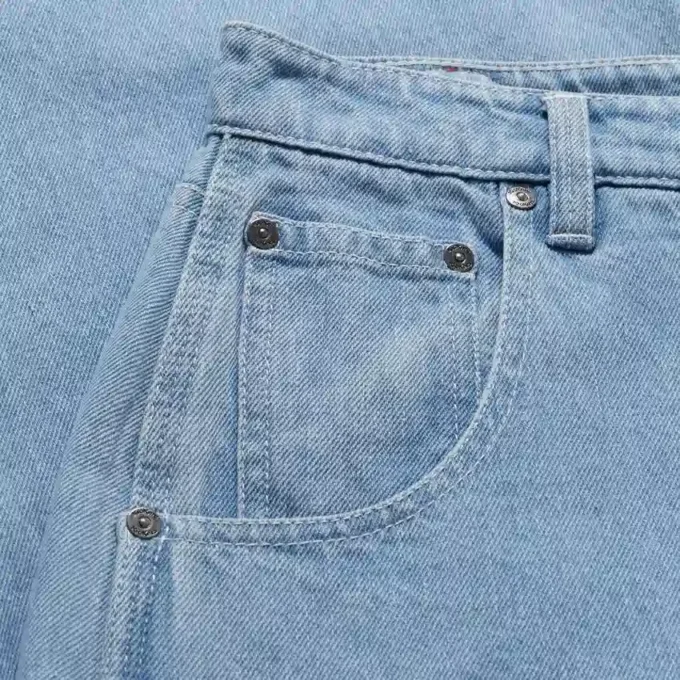 Kickers Classic Wide Leg Jean blå för vuxna kvinnor Kickers Classic Wide Leg Jean blå för vuxna kvinnor