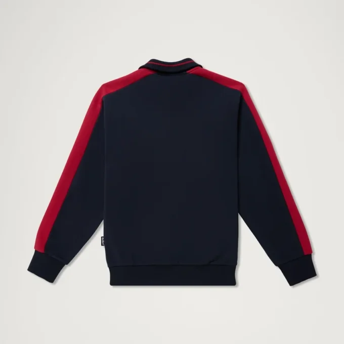 Kickers Classic Zip Through Knit Navy för vuxna män