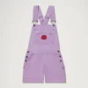 Kickers Classics Dungaree Short Purple för vuxna kvinnor