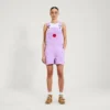 Kickers Classics Dungaree Short Purple för vuxna kvinnor