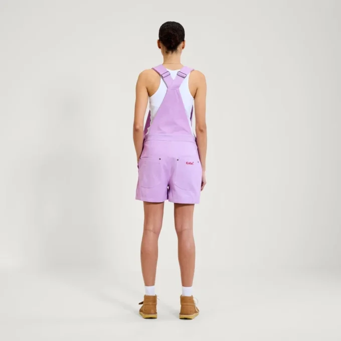 Kickers Classics Dungaree Short Purple för vuxna kvinnor