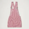 Kickers Classics Dungaree Short Red för vuxna kvinnor