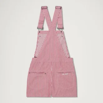 Kickers Classics Dungaree Short Red för vuxna kvinnor Kickers Classics Dungaree Short Red för vuxna kvinnor
