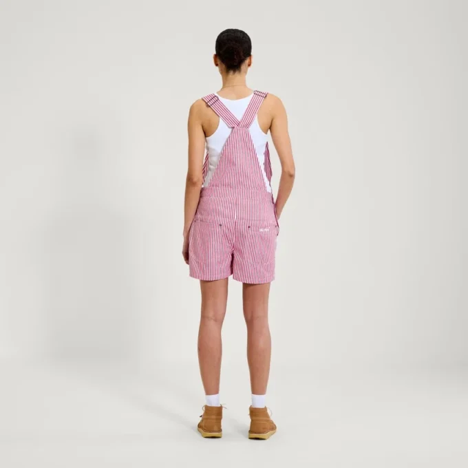 Kickers Classics Dungaree Short Red för vuxna kvinnor