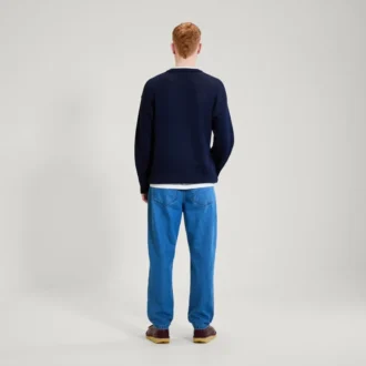 Kickers Crew Knit Navy för vuxna män