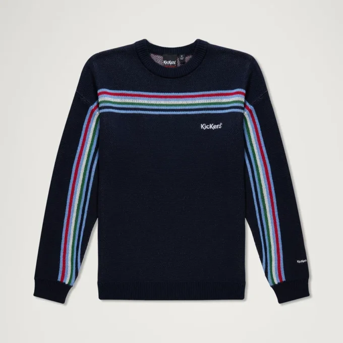 Kickers Crew Knit Navy för vuxna män