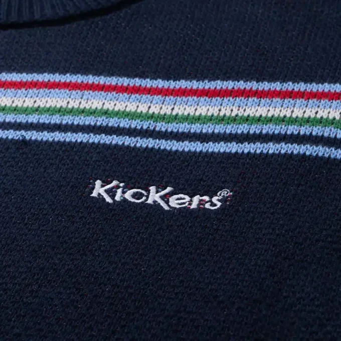 Kickers Crew Knit Navy för vuxna män