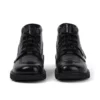 Kickers Kick Hi Croc läderkängor för vuxna, unisex, svarta