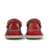 Kickers Kick T-Bar Glitter-skor för spädbarn, unisex, röda Kickers Kick T-Bar Glitter-skor för spädbarn, unisex, röda