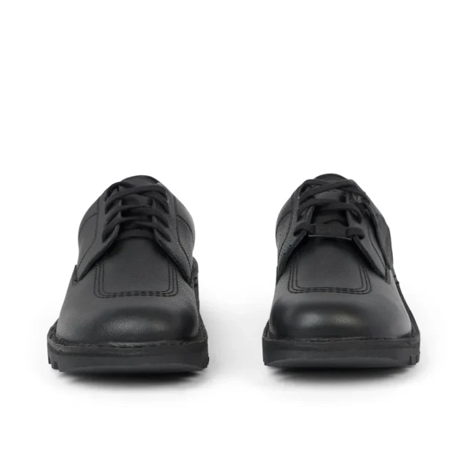 Kickers Tumble i svart läder för vuxna, unisex Kickers Tumble i svart läder för vuxna, unisex