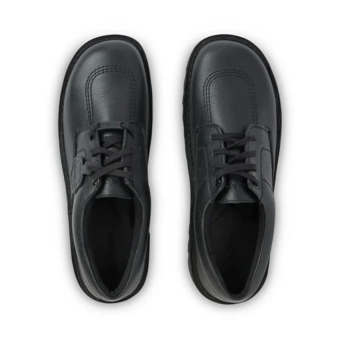 Kickers Tumble i svart läder för vuxna, unisex Kickers Tumble i svart läder för vuxna, unisex