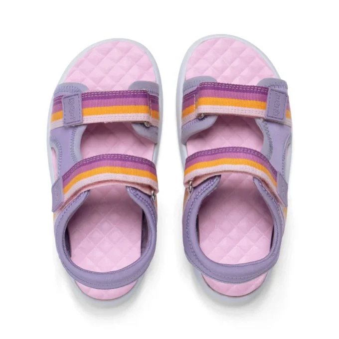 Kickster-sandal för flickor, lila Kickster-sandal för flickor, lila