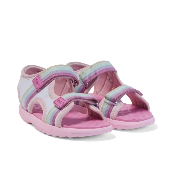 Kickster-sandal för flickor, vit Kickster-sandal för flickor, vit
