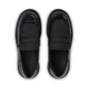 Kori Loafer Croc i svart läder för vuxna kvinnor Kori Loafer Croc i svart läder för vuxna kvinnor