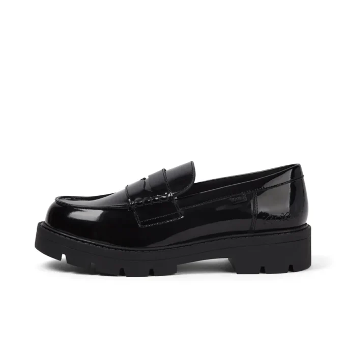 Kori Loafer för ungdomar, lackläder, svart Kori Loafer för ungdomar, lackläder, svart