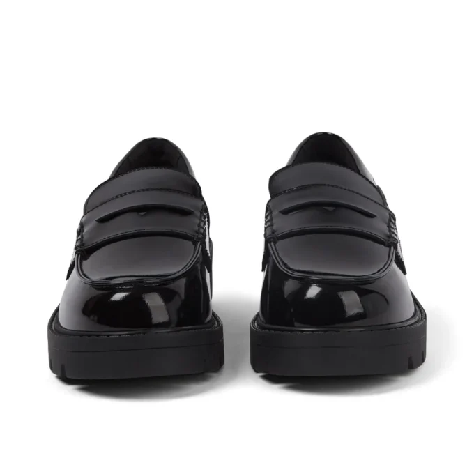 Kori Loafer för ungdomar, lackläder, svart Kori Loafer för ungdomar, lackläder, svart