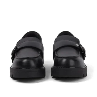 Kori Monk Strap i läder, svart, dam