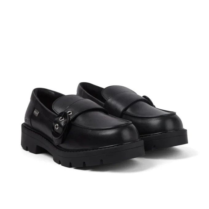 Kori Monk Strap i läder, svart, dam Kori Monk Strap i läder, svart, dam