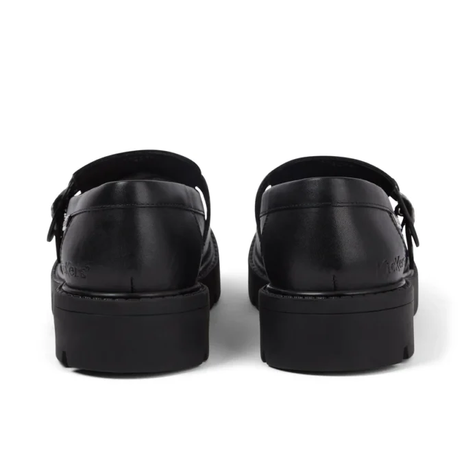 Kori Monk Strap i läder, svart, dam Kori Monk Strap i läder, svart, dam
