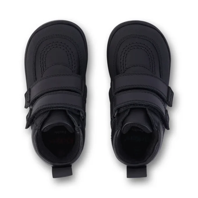 Spädbarn Unisex Playflex Hi Vel Läder Svart Spädbarn Unisex Playflex Hi Vel Läder Svart