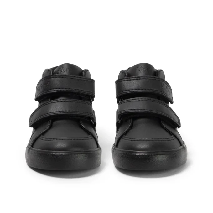 Tovni Hi Vel i läderalternativ, svart, unisex för småbarn Tovni Hi Vel i läderalternativ, svart, unisex för småbarn
