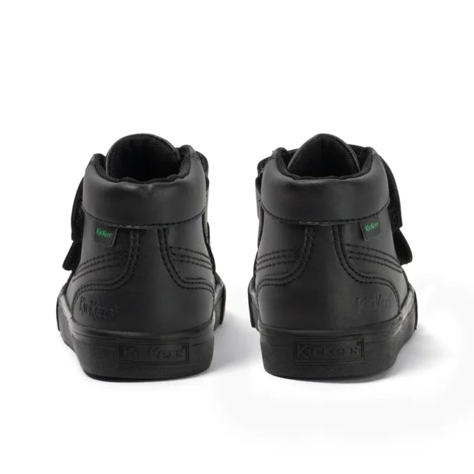Tovni Hi Vel i läderalternativ, svart, unisex för småbarn Tovni Hi Vel i läderalternativ, svart, unisex för småbarn
