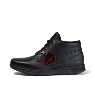 Ungdom Unisex Kelland Hi Läder Svart