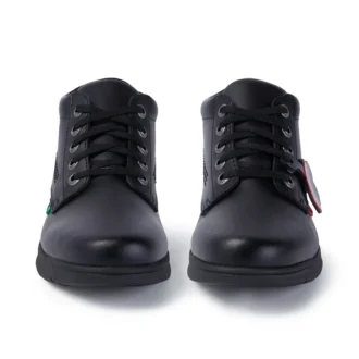 Ungdom Unisex Kelland Hi Läder Svart