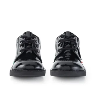 Ungdom Unisex Kick Lo Lackläder Svart