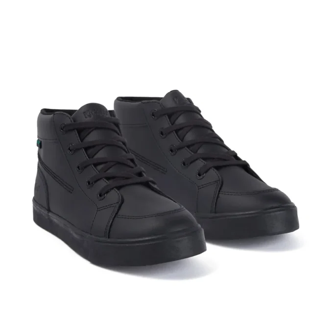 Ungdom Unisex Tovni Hi Läder Svart