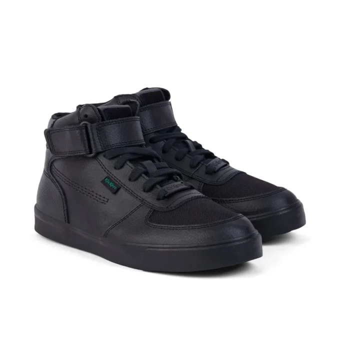 Ungdom Unisex Tovni Hi Mix Mesh Läder Svart