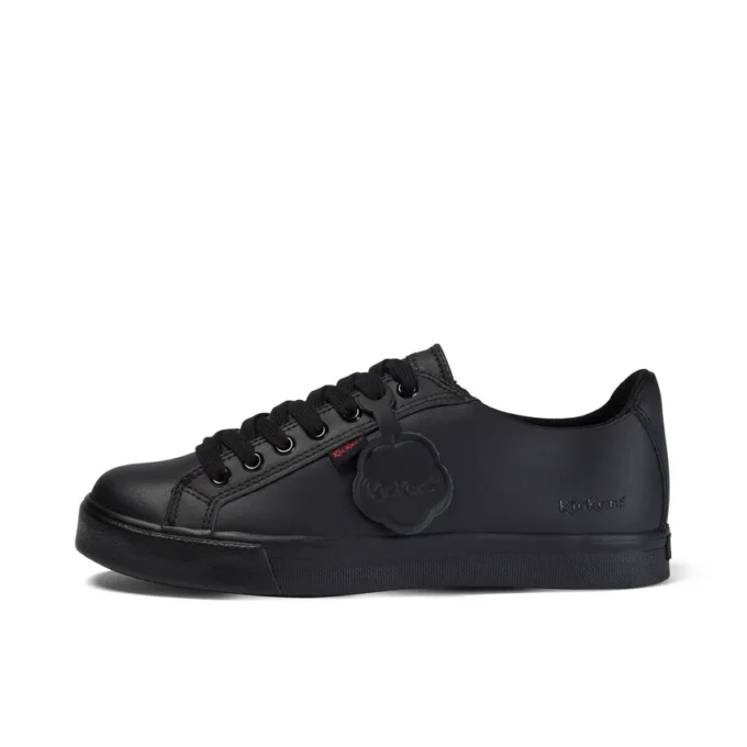 Ungdom Unisex Tovni Lacer Läder Svart