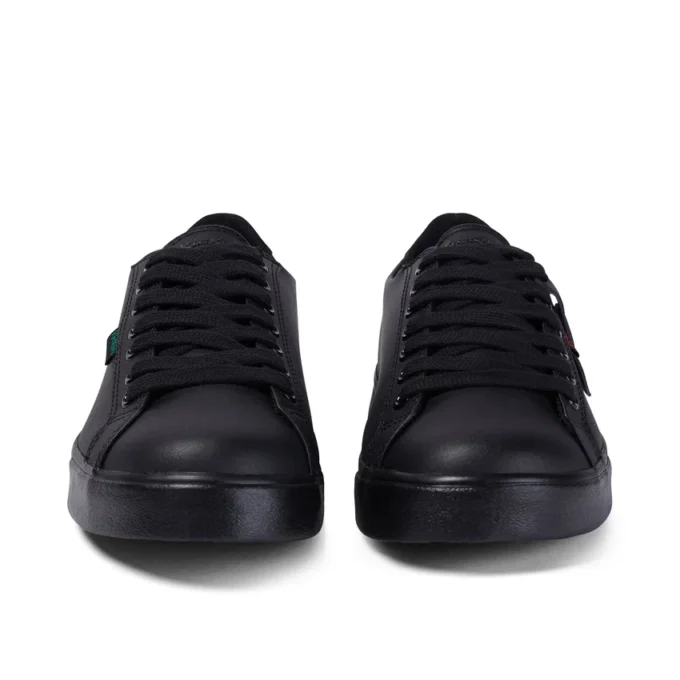 Ungdom Unisex Tovni Lacer Läder Svart