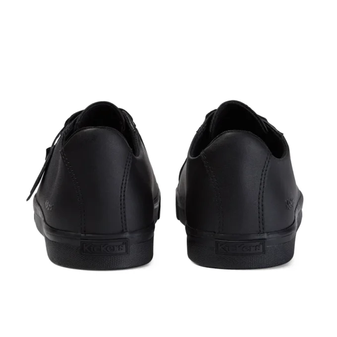 Ungdom Unisex Tovni Lacer Läder Svart
