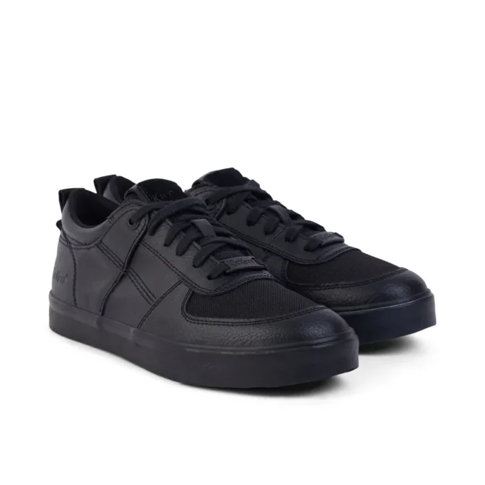 Ungdom Unisex Tovni Lo Mix Mesh Läder Svart