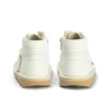 Unisex Kick Hi Zip för spädbarn, läderalternativ, vit