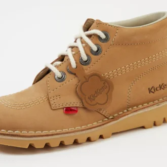 Unisex läderblomma, beige Unisex läderblomma, beige