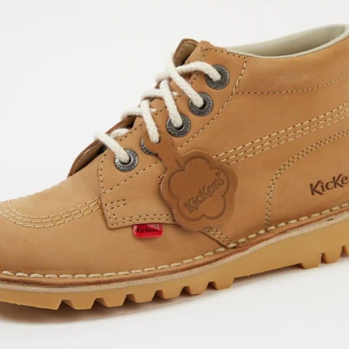 Unisex läderblomma, beige Unisex läderblomma, beige