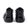Unisex Playflex Hi Crinkle lackläder för spädbarn, svart
