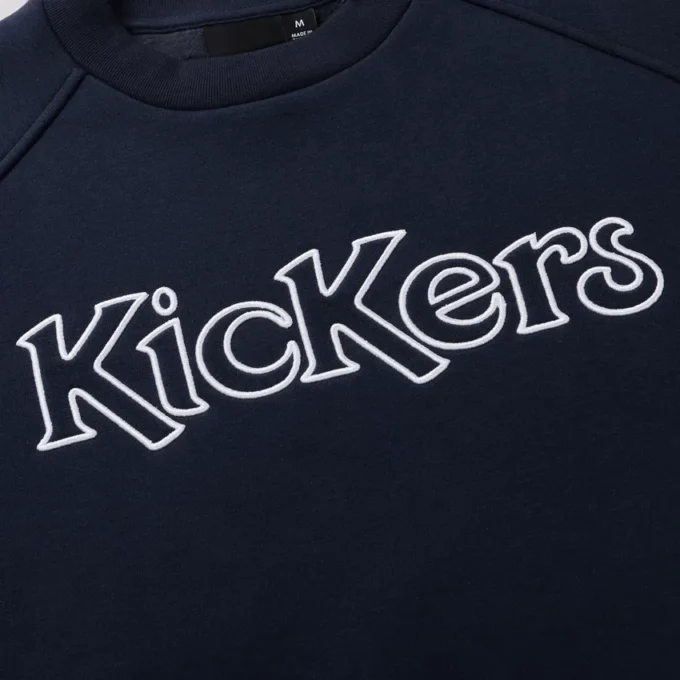 Unisex-tröja för vuxna, Kickers Classic Crew, marinblå