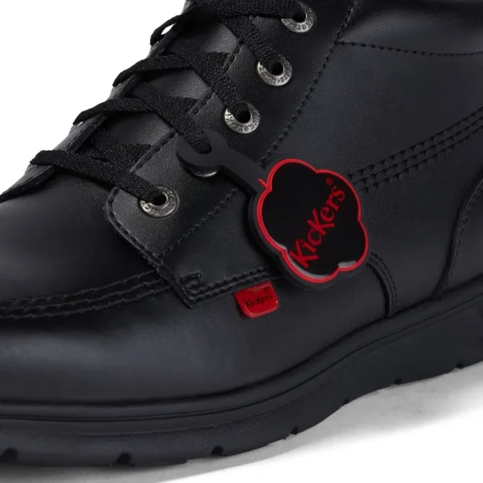 Vuxen Unisex Kelland Hi Läder Svart