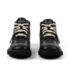 Vuxen Unisex Kick Hi Grain Leather Mains Grå